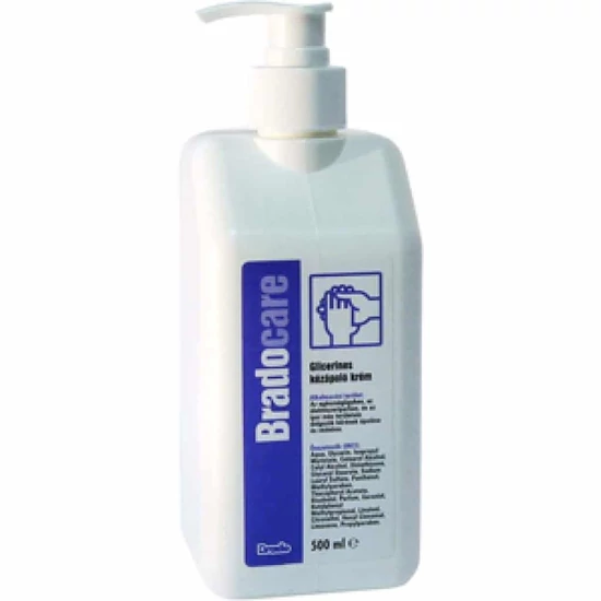 Bradocare kézápoló krém glicerines pumpás 500 ml