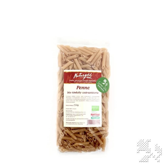 Naturgold bio tönköly penne - fehér, 250 g