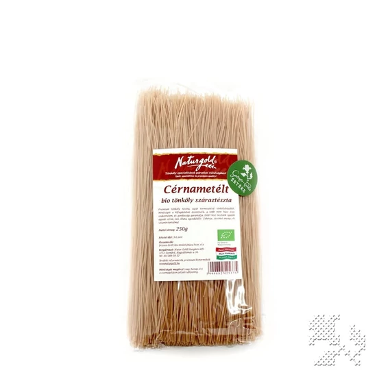 Naturgold bio tönköly cérnametélt - fehér, 250 g
