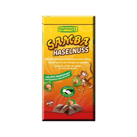 Rapunzel Samba táblás csokoládé 90g