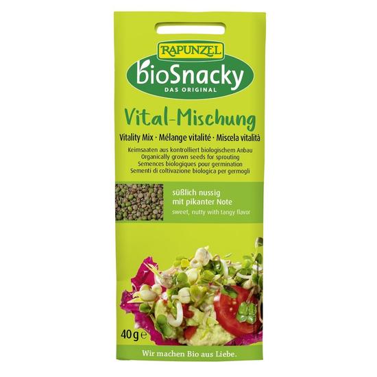 Rapunzel bioSnacky Vitalitás csíramagkeverék BIO, 40 g