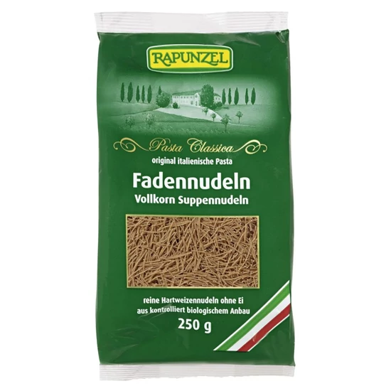 Rapunzel  bio teljes kiőrlésű cérnametélt, 250 g