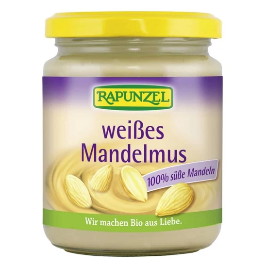 Rapunzel Fehér mandulakrém 100%-os, vegán, 250 g