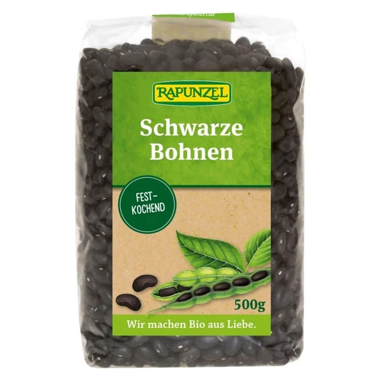 Rapunzel bio fekete bab, 500 g