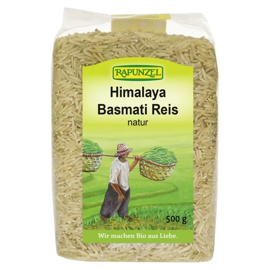 Rapunzel bio Himalaya basmati rizs, natúr, 500 g