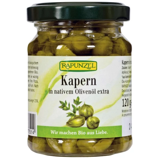 Rapunzel kapribogyó olívaolajban, 120 g