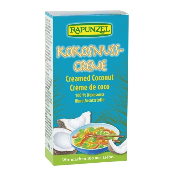 Rapunzel bio Kókuszkrém, 2x50 g