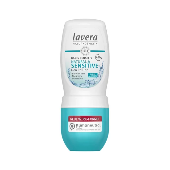 Lavera BASIS S golyós dezodor NATURAL &amp; SENSITIVE VEGÁN 50ml