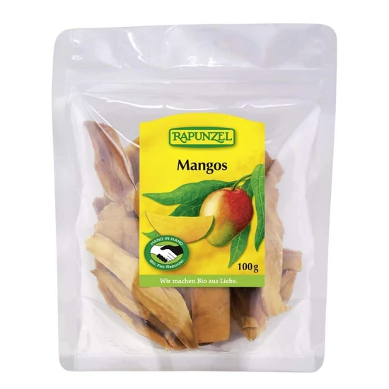 Rapunzel bio Szárított mangószeletek, 100 g
