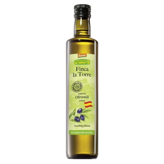 Rapunzel bio Olivaolaj, Finca la Torre Demeter, 500 ml