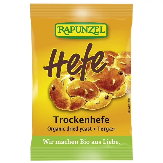 Rapunzel bio Szárított élesztő, gabona alapú, 9 g