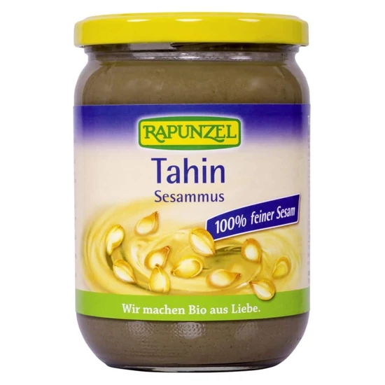 Rapunzel bio Szezámkrém 100%-os barna, vegán 500 g