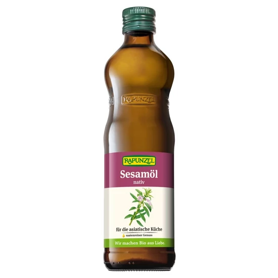 Rapunzel bio Szezámolaj, szűz, 500 ml