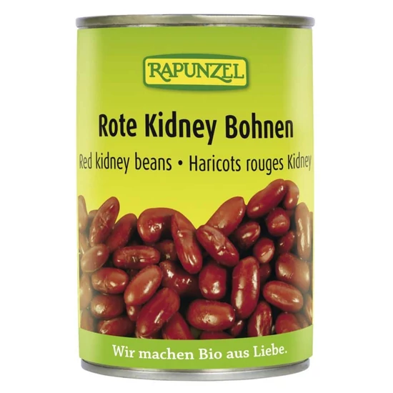 Rapunzel bio Vörös kidney bab lében, 400 g
