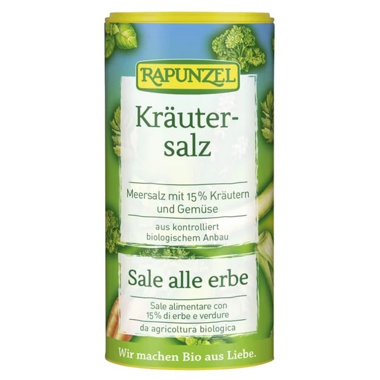 Rapunzel zöldfűszersó szóródobozban, 125 g