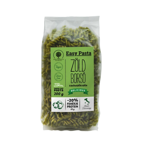 Éden Prémium Easy Pasta Zöldborsó tészta orsó, 200g