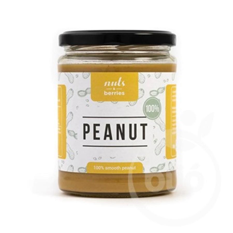 Nuts&berries 100 földimogyorókrém smooth 500 g Biosziget