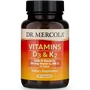 Kép 1/2 - Dr. Mercola, Vitamins D3 &amp; K2, 30 Capsules 